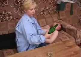 Тётя Таня и пьяный племянник.Инцест