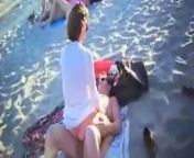 Подглядывание на нудистском пляже